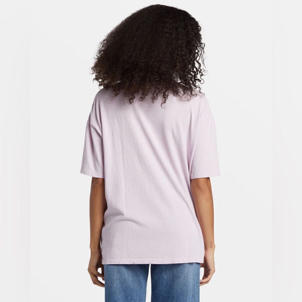 Billabong Slow Down Oversized Graphic Tee View 4